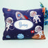 Personalized Space Printed Pillow for Kids